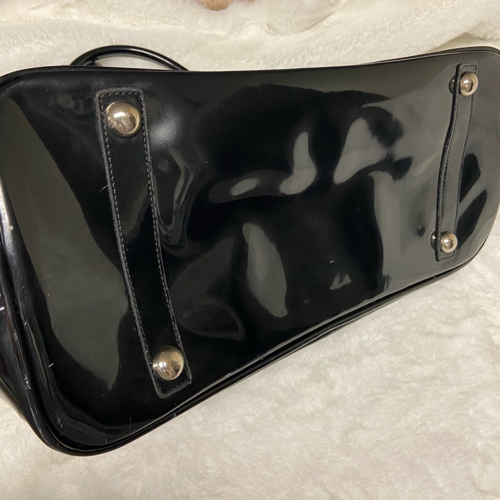 Hello Kitty Loungefly Large Tote Bag patent leather Y2K - Picture 3 of 11